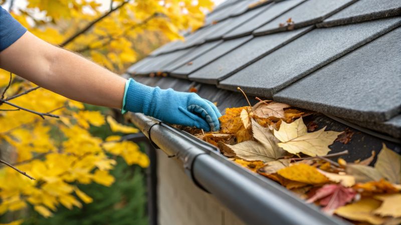Autumn Gutter Cover Maintenance